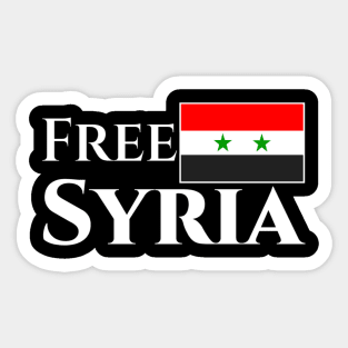 Free Syria Sticker